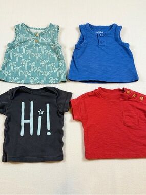4 piece baby boy shirts